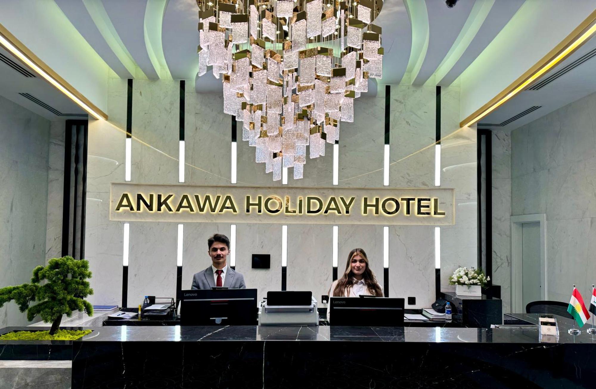 Ankawa Holiday Hotel Erbil Exteriör bild